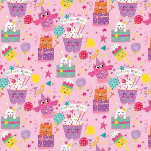 Picture of GIFT WRAPPING BIRTHDAY WISHES 50X70CM